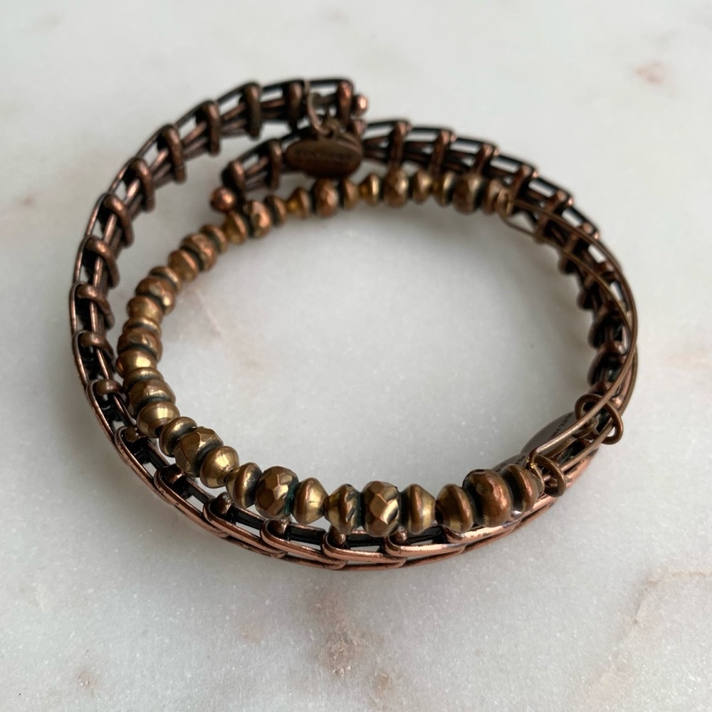 2 for 1 Alex and Ani Adjustable Bangle Copper/Gold